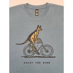 ROO ON A BICYCLE ON SLATE